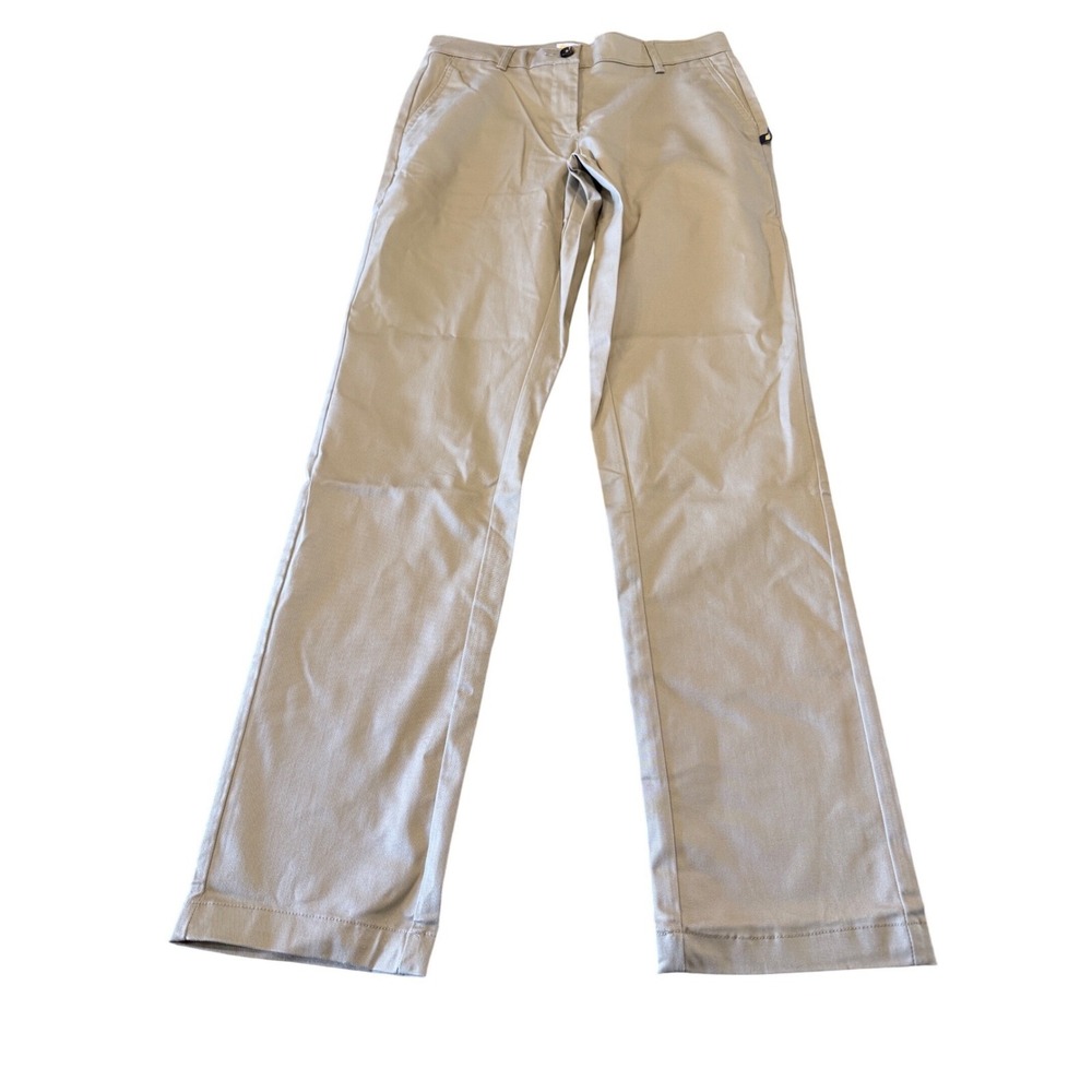 Dennis Juniors Khaki School Uniform Pants Tan Straight Leg J7 042850